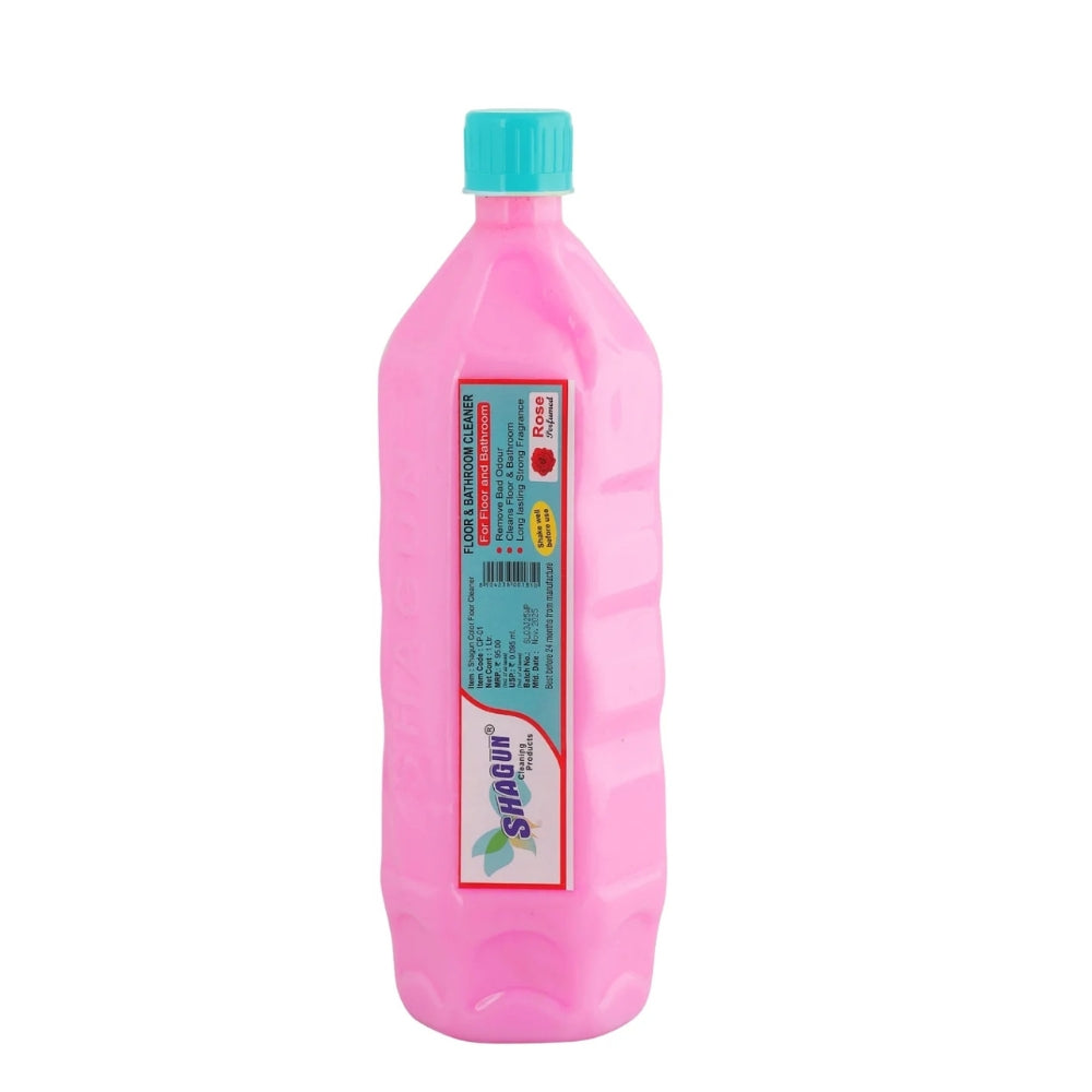Shagun Floor & Bathroom Cleaner – Rose Perfumed (1L)