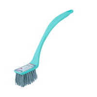 SHAGUN Heavy-Duty Scrub Brush with Long Handle | Stiff Bristles, Multipurpose Cleaning